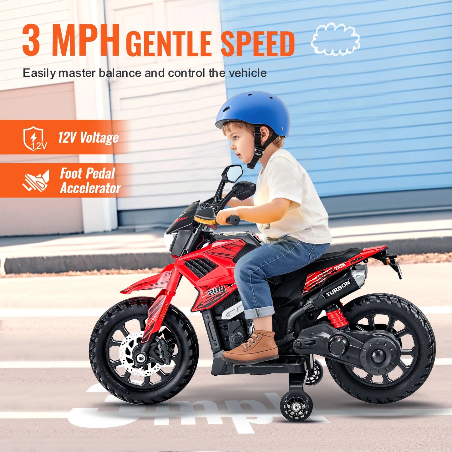🏍️✨ Electric Kids Ride-On Motorcycle ⚡