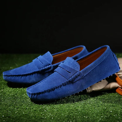 👞 Men’s Suede Comfort Loafers – Breathable & Anti-Slip ✨
