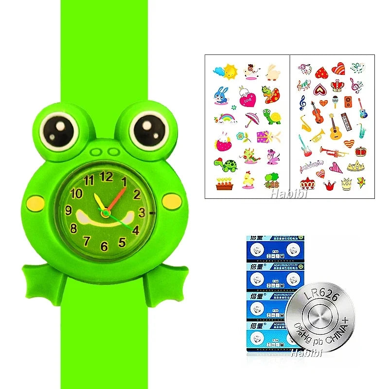 🌍 Glomexia – Kids Silicone Quartz Watch ⌚🧒