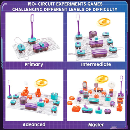 VATOS Science Circuit DIY Electronics Kit (150+ Projects)