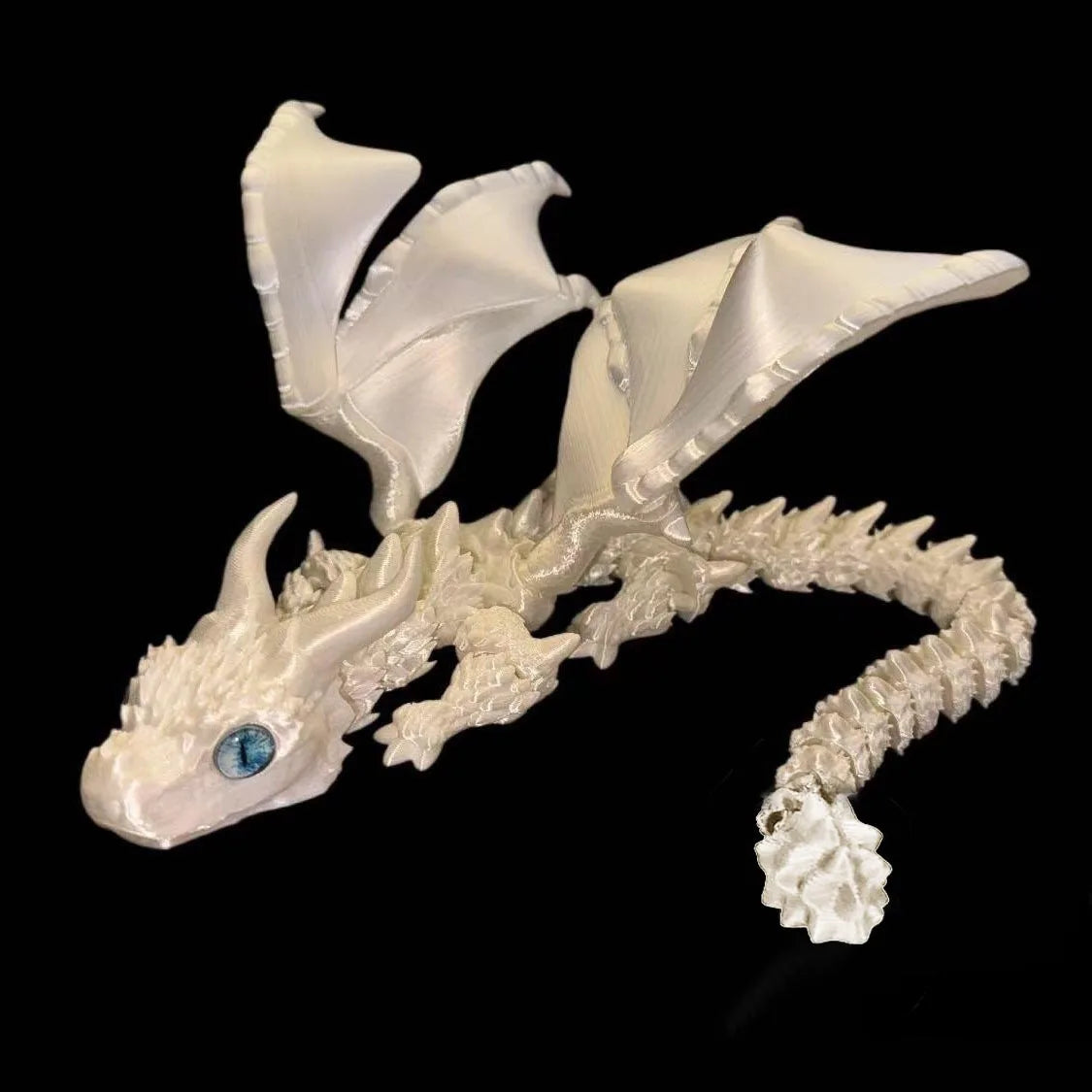 3D Printed Articulated Magic Dragon – Movable Joint Fidget Toy