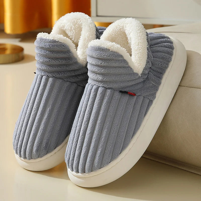 Winter Men’s Fur Ankle Slippers ❄️
