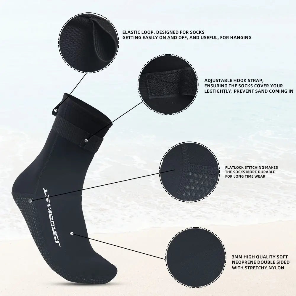 3MM Neoprene Diving Socks 👣🌊