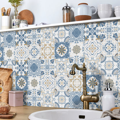 Self-Adhesive Tile Wall Stickers 🧱 | Waterproof Home Decor –