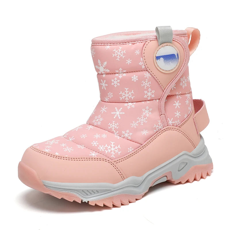 ❄️ Girls Knee-High Winter Snow Boots