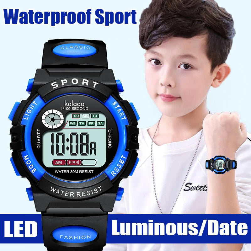 Kids LED Digital Watch ⌚🧒