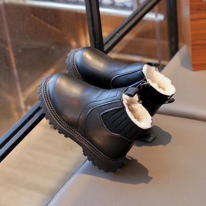 Kids Waterproof Winter Boots ❄️👢 | Anti-Slip Ankle Fashion Boots