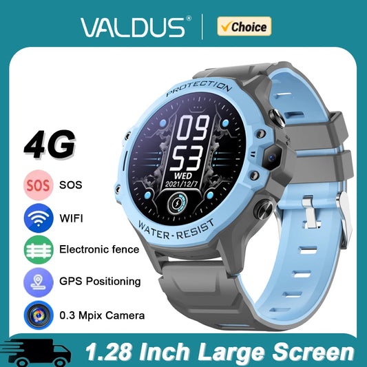 Glomexia Kids Smartwatch – GPS Tracker, Video Call & SOS