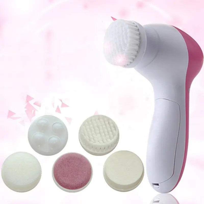 Glomexia 5-in-1 Facial Cleansing Brush ✨