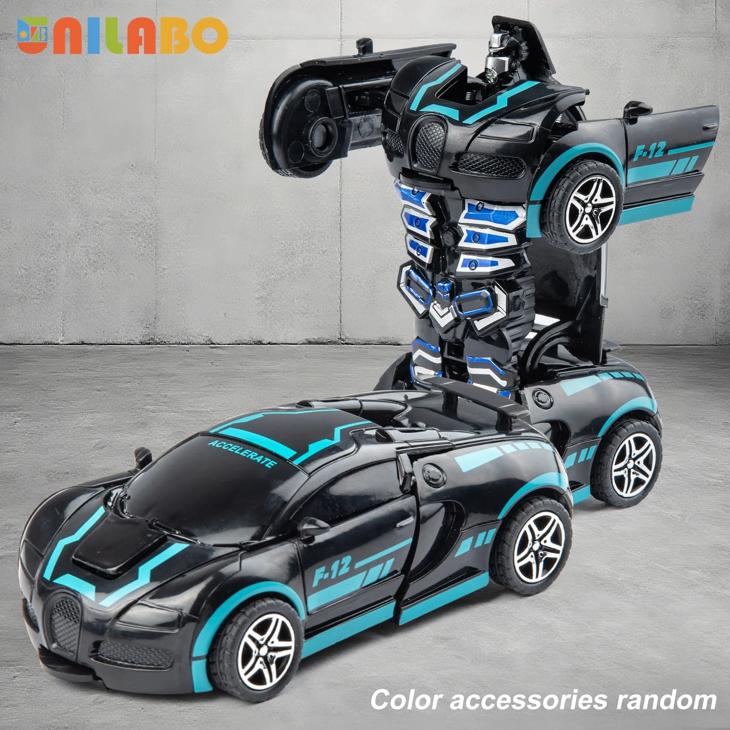 🚗🤖 Glomexia Transformable Robot Car