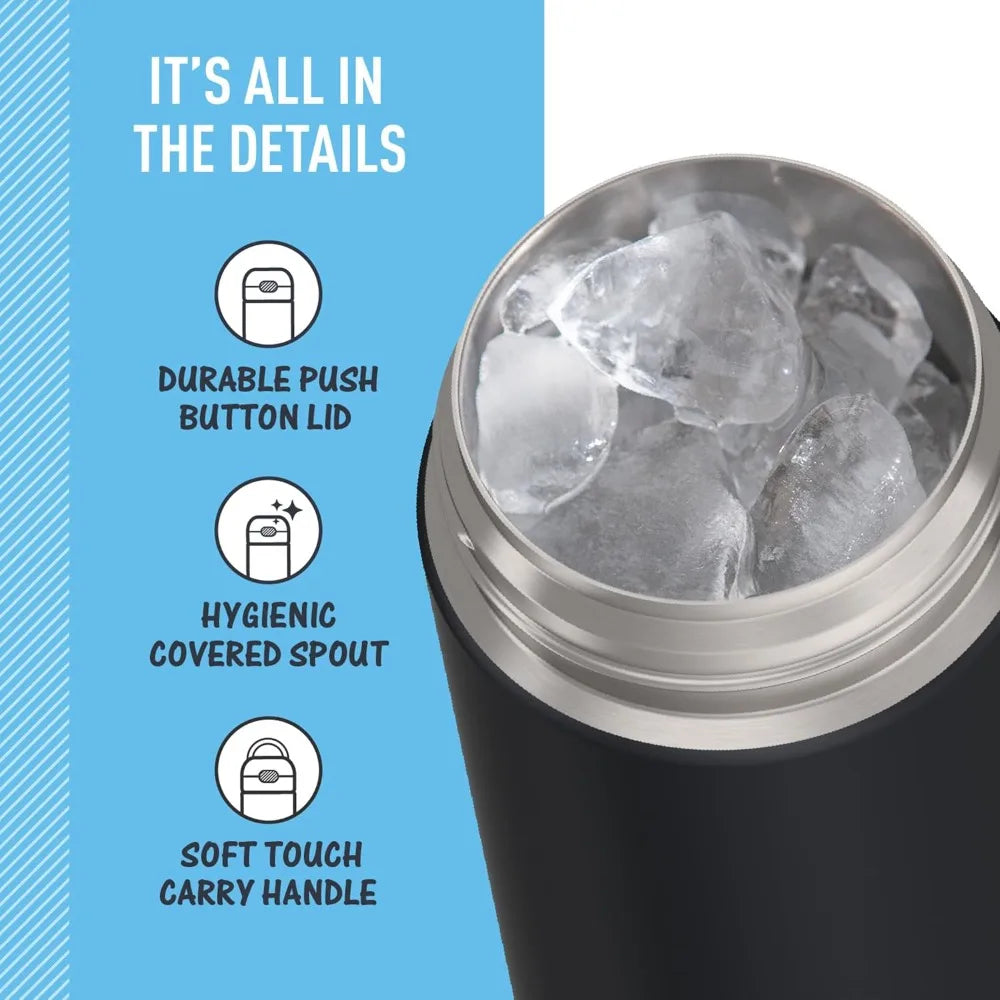 🍼 Stainless Steel Kids Water Bottle ❄️✨