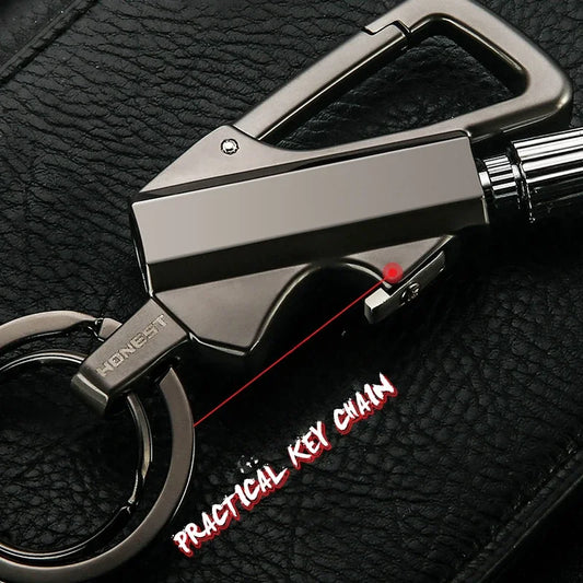 Outdoor Portable Match Keychain Kerosene Lighter