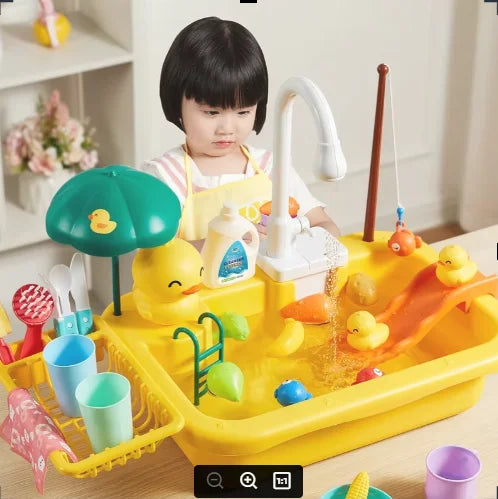 Glomexia Kids Water Sink Kitchen Set