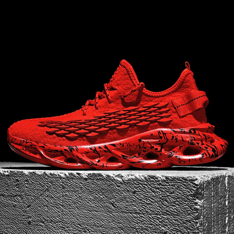 👟 Men’s Breathable Luxury Sneakers – Casual Running & Trainer Shoes