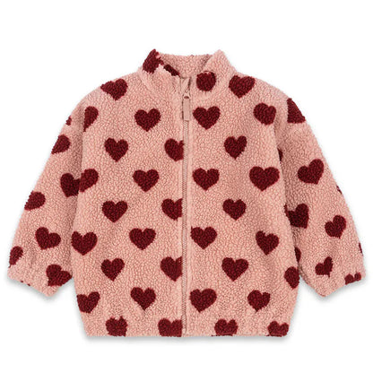 Premium Lambswool Kids Winter Jacket | Warm Cherry Coat | GLOMEXIA