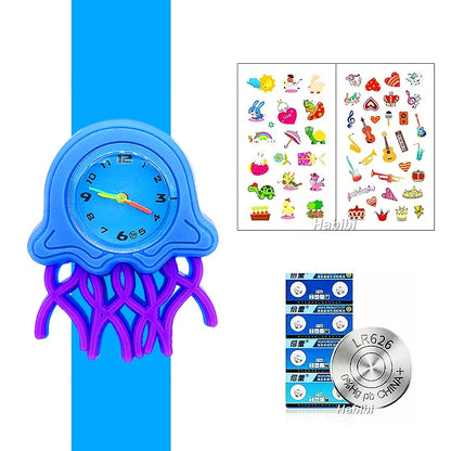 🌍 Glomexia – Kids Silicone Quartz Watch ⌚🧒