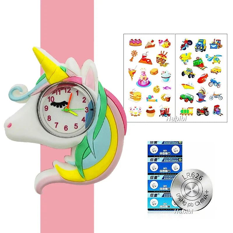 🌍 Glomexia – Kids Silicone Quartz Watch ⌚🧒