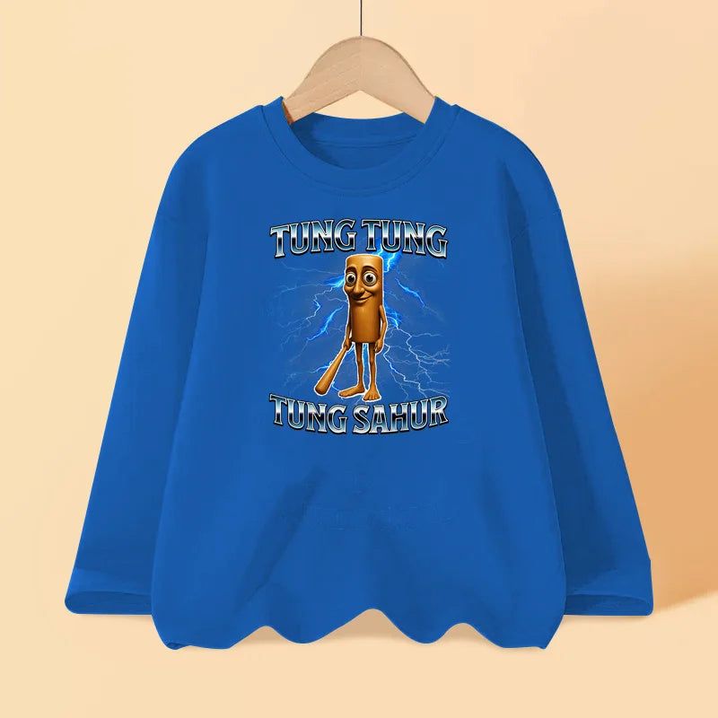 👕🎨 Kids Printed Full Sleeve Tee | Casual Comfort 😄