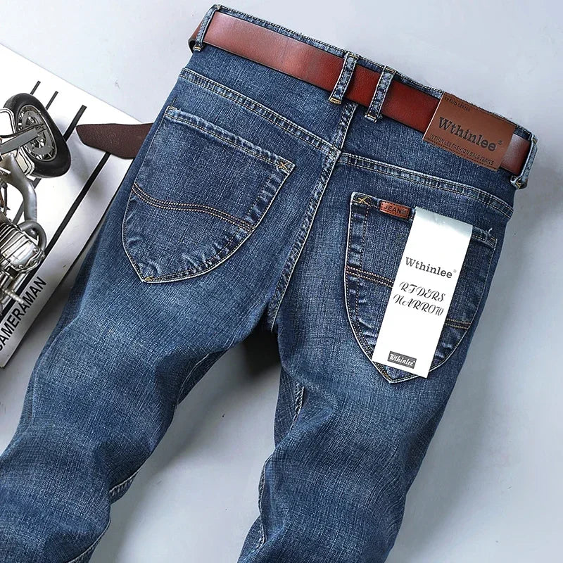 Urban Straight-Fit Denim Jeans 👖