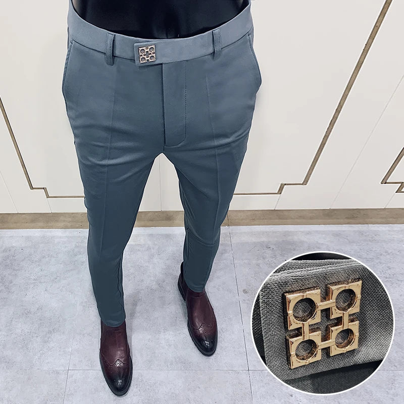 👖 Men’s England Style Suit Pants ✨