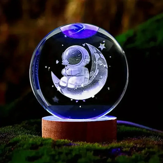 3D Laser Crystal Ball Mood Light
