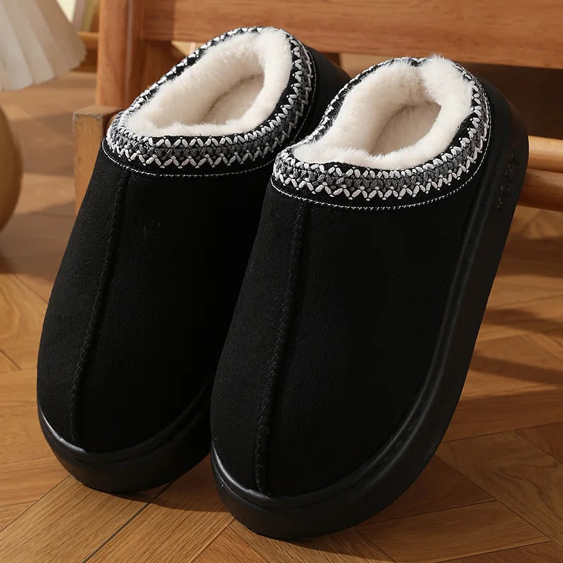 Fluffy Platform Winter Slippers ❄️✨