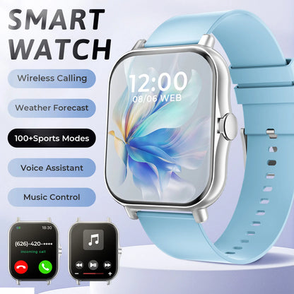 Bluetooth Call Smart Watch – 1.83” Touch Fitness Tracker