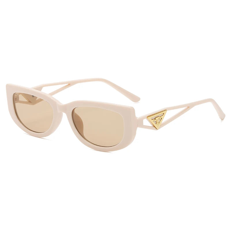 🕶️ Cat Eye Square Sunglasses – Vintage Designer Unisex Shades