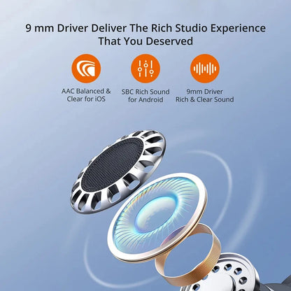 Universal Bluetooth HiFi Wireless Earbuds