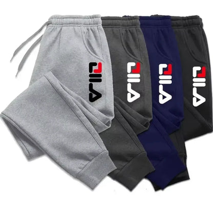 Premium Men’s Fleece Joggers – Winter Gym & Running Sweatpants