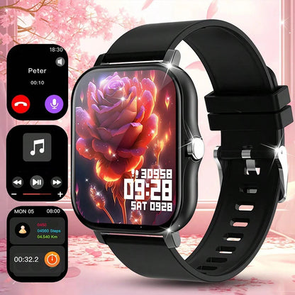 Bluetooth Call Smart Watch – 1.83” Touch Fitness Tracker