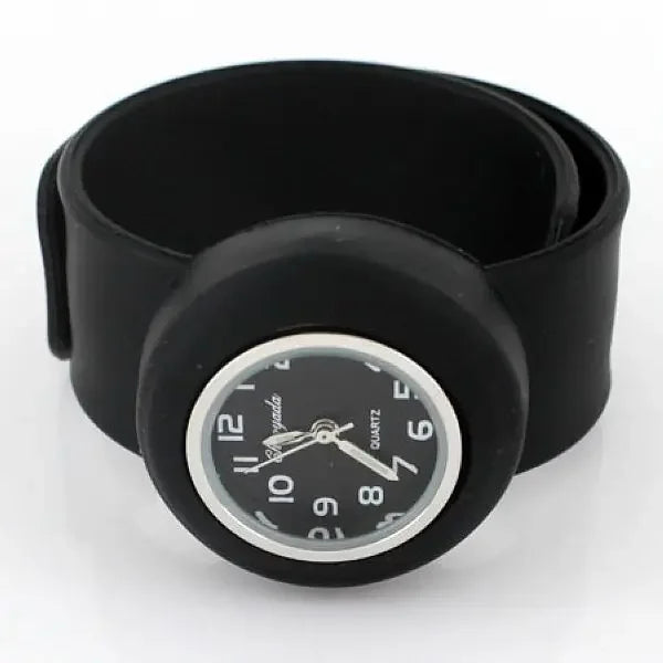 Kids Silicone Slap Wrist Watch ⌚ | 10 Colors Unisex Fun Pop Watch
