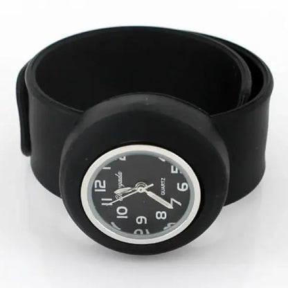 Kids Silicone Slap Wrist Watch ⌚ | 10 Colors Unisex Fun Pop Watch