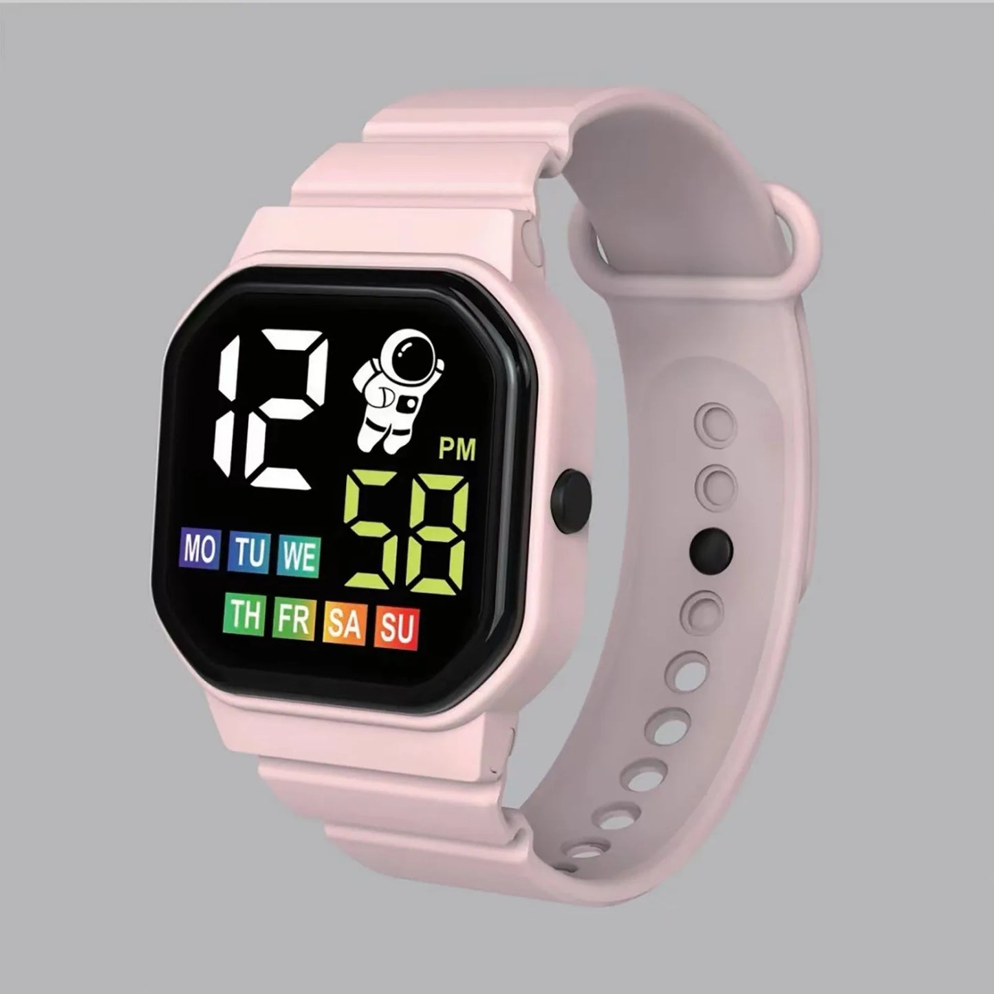 ⌚ Kids LED Smart Digital Watch – Waterproof Sports Style 💧✨