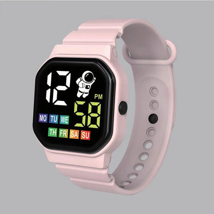 ⌚ Kids LED Smart Digital Watch – Waterproof Sports Style 💧✨