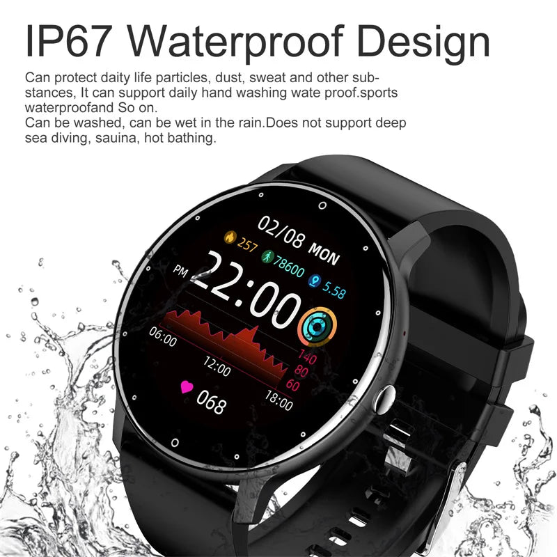 ⌚🔥 Glomexia LIGE Smart Watch – Fitness & Heart Rate Tracker