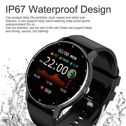 ⌚🔥 Glomexia LIGE Smart Watch – Fitness & Heart Rate Tracker