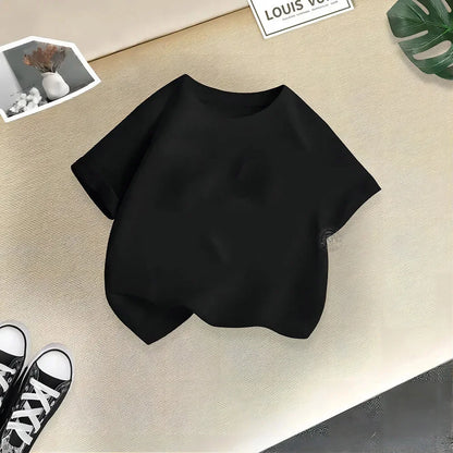 K-Pop Cartoon Kids Cotton Tee 🎵