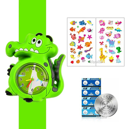 🌍 Glomexia – Kids Silicone Quartz Watch ⌚🧒