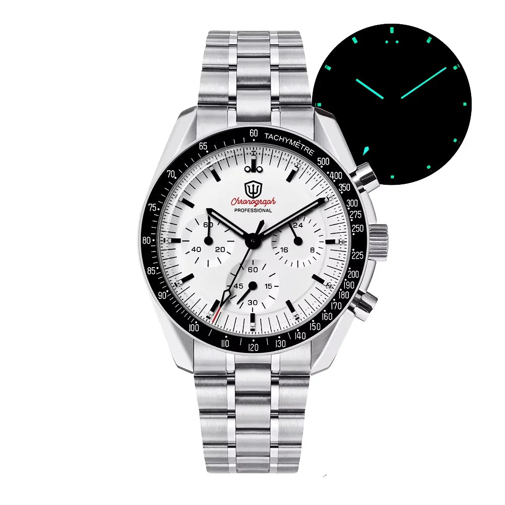 Glomexia Luxury Chronograph Men’s Watch 💎
