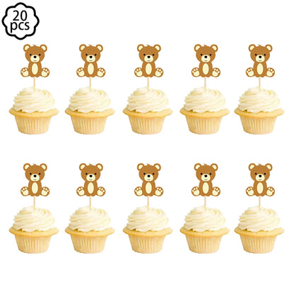 Premium Teddy Bear Birthday Balloon Decoration Set