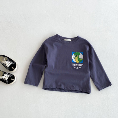 🧒🍂 Baby Cartoon Full Sleeve Top 👕✨