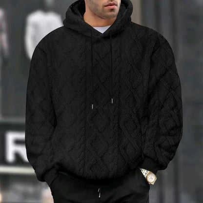 🧶 Jacquard Pullover Hoodie