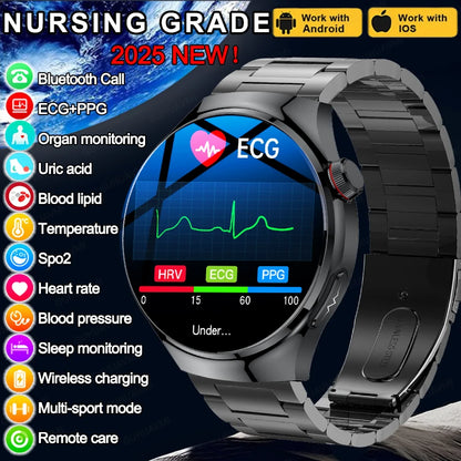 ⌚ Advanced Health Monitoring Smart Watch 2025 🩺📞