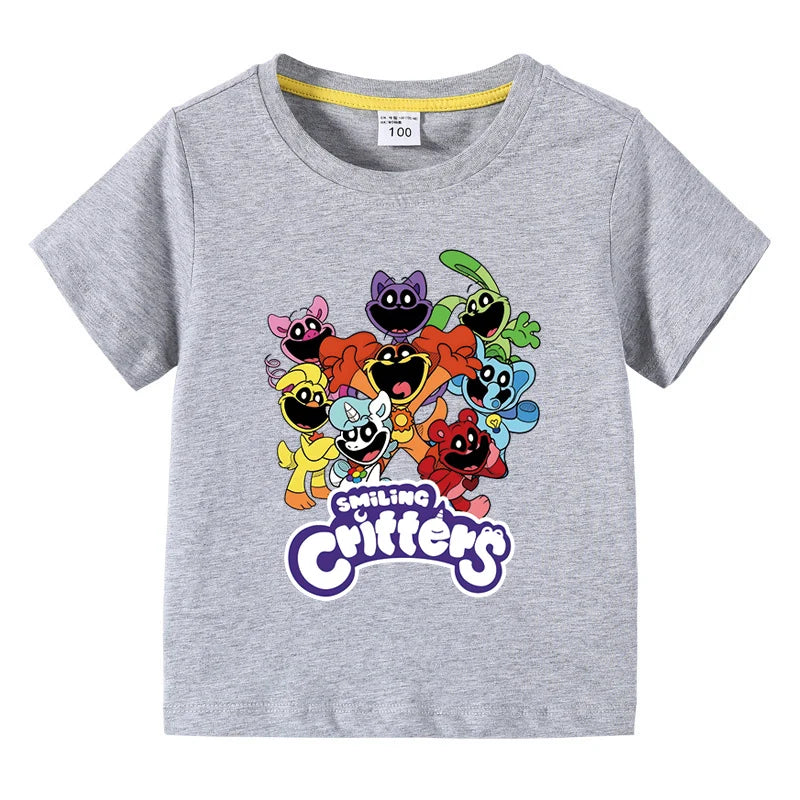😊👕 Kids Cute Cartoon T-Shirt | Fun Summer Tee 🌈