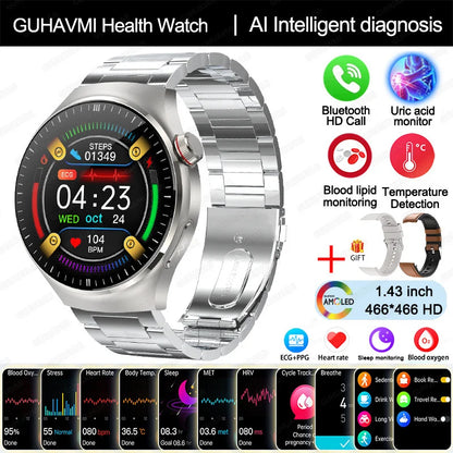 ⌚ Advanced Health Monitoring Smart Watch 2025 🩺📞