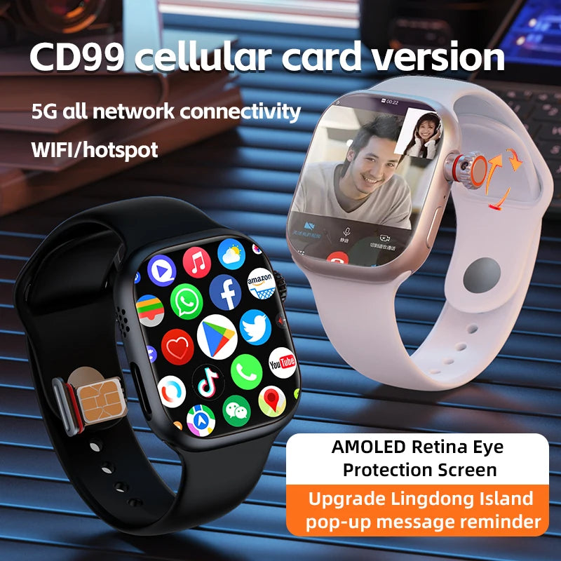 CD99 5G AMOLED Smart Watch 📱⌚