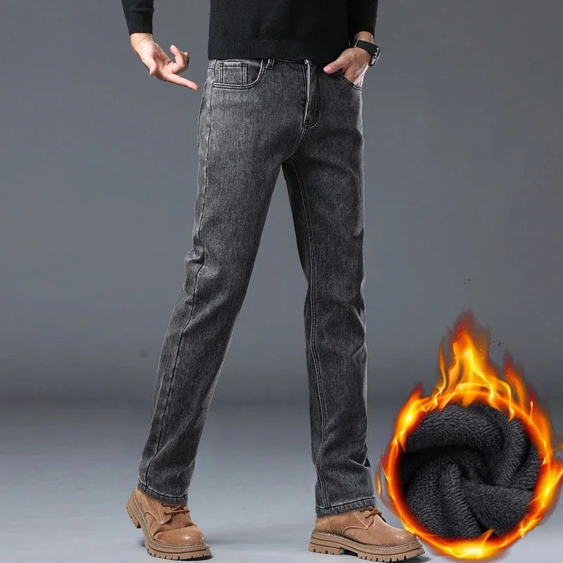 Glomexia Winter Warm Slim Jeans ❄️