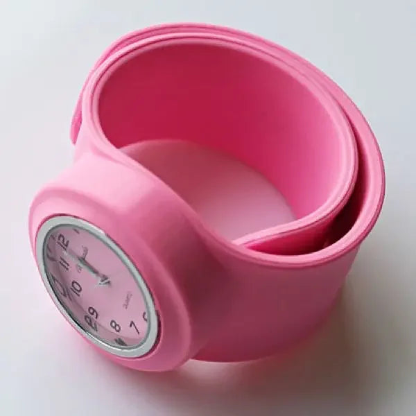 Kids Silicone Slap Wrist Watch ⌚ | 10 Colors Unisex Fun Pop Watch