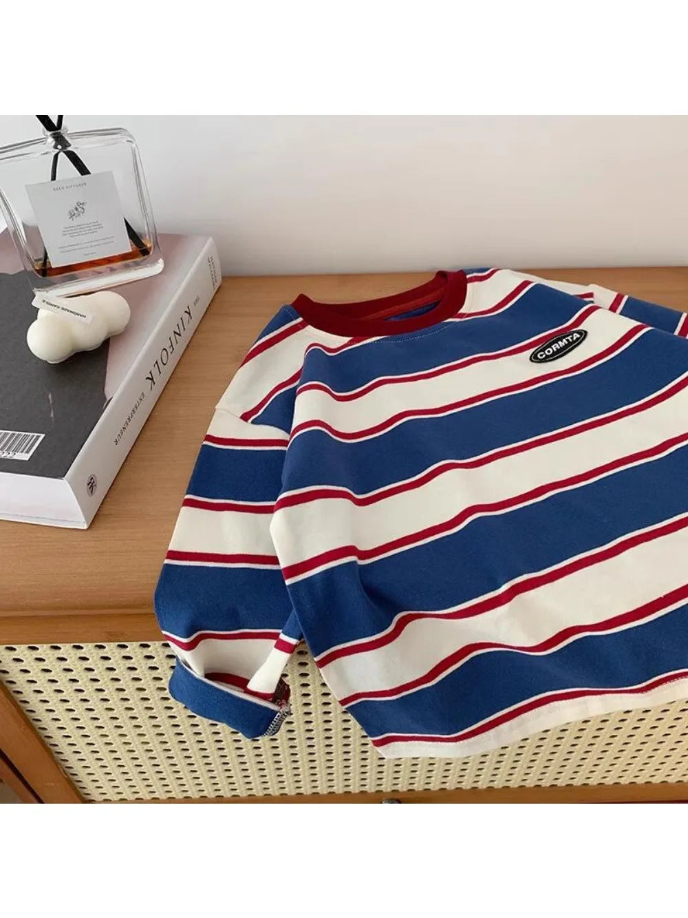 👶👕 Kids Stripe Full Sleeve Tee 🍂✨